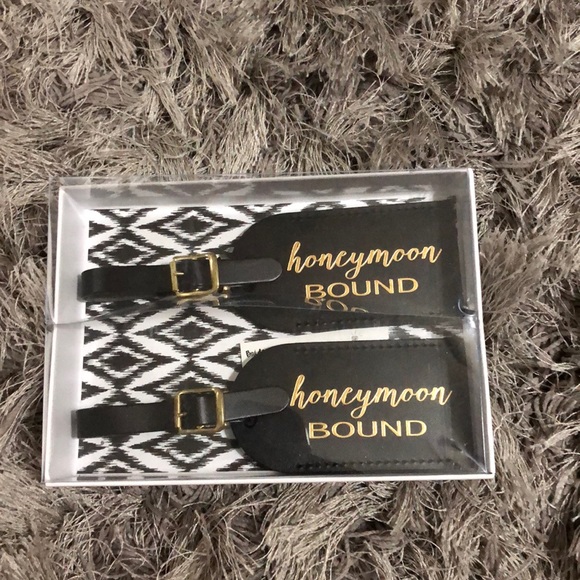 Other - Luggage tags “honeymoon bound”